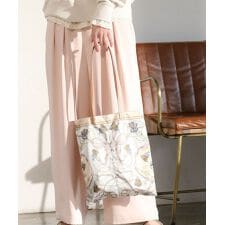 スカーフ柄トート