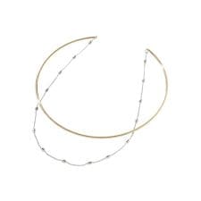 チェーン付きチョーカー