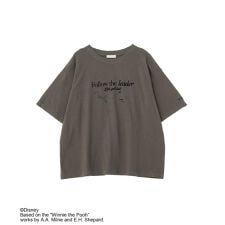 Winnie the Pooh／フロッキーロゴTシャツ
