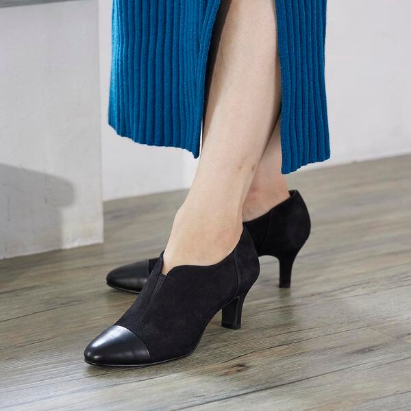 全天候対応】ポインテッドトゥブーティー | リズ・ラフィーネ(Riz