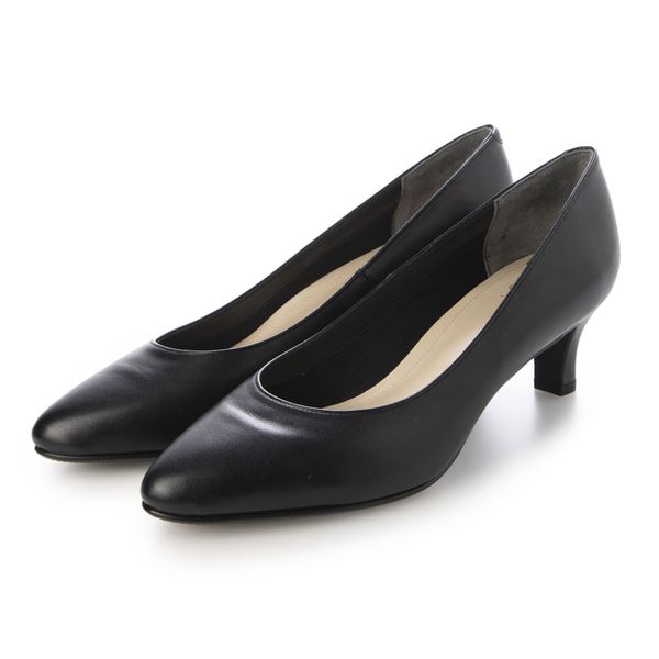 ✨極美品✨LANVIN en Bleu バックストラップラウンドトゥパンプス LANVIN en Bleu ランバン オン ブルー - レディース パンプス
