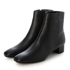 【レイン対応】スクエアトゥショートブーツ