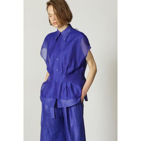 ラスター麻シアーレイヤードブラウス | アドーア(ADORE) | マルイ  