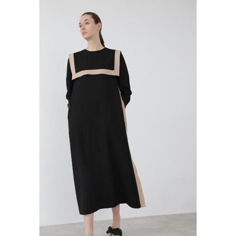 ADORE 【ウォッシャブル】バイカラージョーゼットセットアップ バイ 