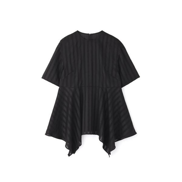 本日限定セール中　ADORE 38  オーガンザストライプブラウス　カットソー ◇オーガンザストライプブラウス | アドーア(ADORE) | マルイ