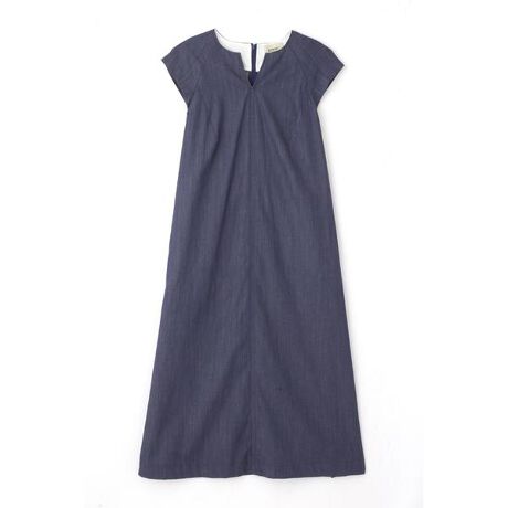 SERGE de bleu x ADORE コットンシャンブレーワンピース | アドーア  