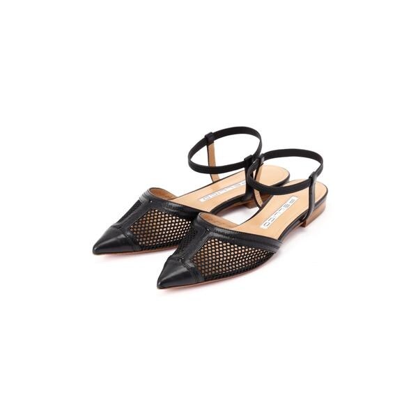 UN3D スタッズ パール ファーサンダル サイズ36 未使用】ビアズリー