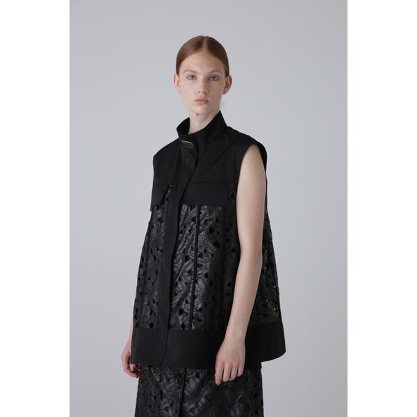 新品）アドーアクリアライトジョーゼットブラウス ADORE クレール