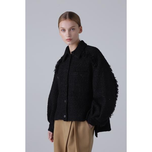 ブラックラメツィードジャケット | アドーア(ADORE) | マルイウェブ