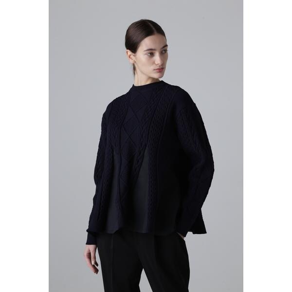 ◇エアーストレッチケーブルニット | アドーア(ADORE) | マルイウェブ