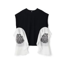 アドーア(ADORE)のクロシェドッキングブラウス