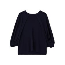 ◆レイヤードスリーブニット