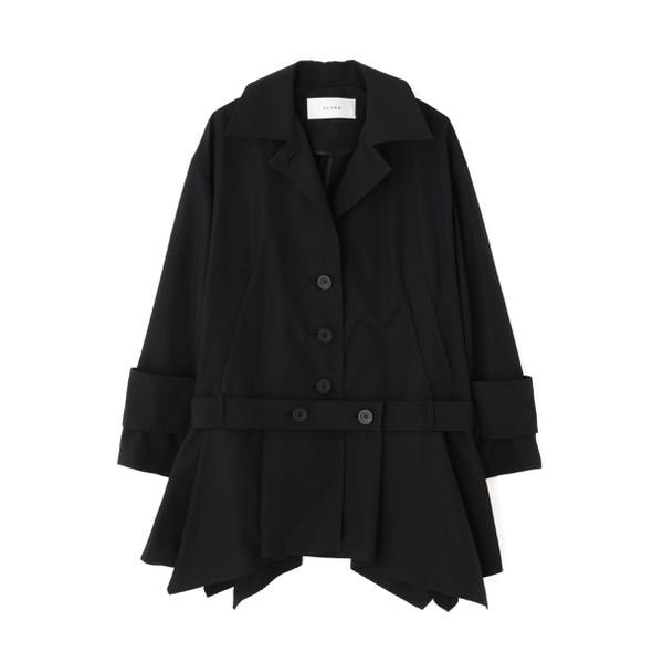 ライトリバームートン襟付きロングコート | アドーア(ADORE