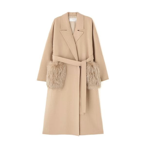 ◇ソリッドウールリバーロングコート | アドーア(ADORE) | マルイ