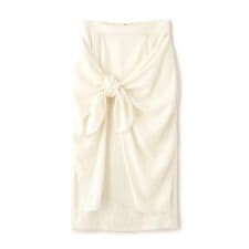 ◆バックサテンジョーゼットスカート