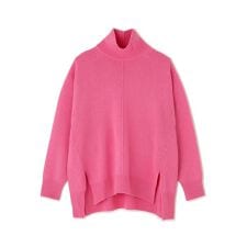 ウールカシミヤニットタートル