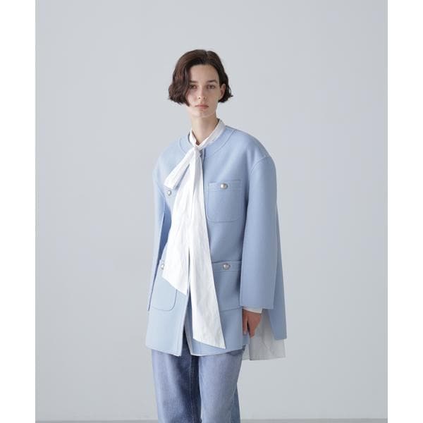 美品♡ADORE アドーア ソフトリバー ノーカラージャケット　アシンメトリー アドーア(ADORE) レディース アウター・ジャケット・コート の一覧