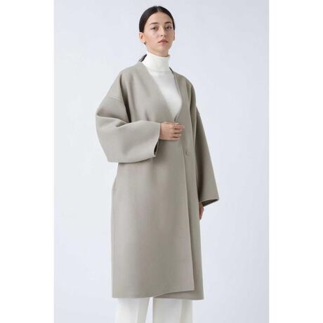 ルチアーナリバーノーカラーコート | アドーア(ADORE) | マルイウェブ  