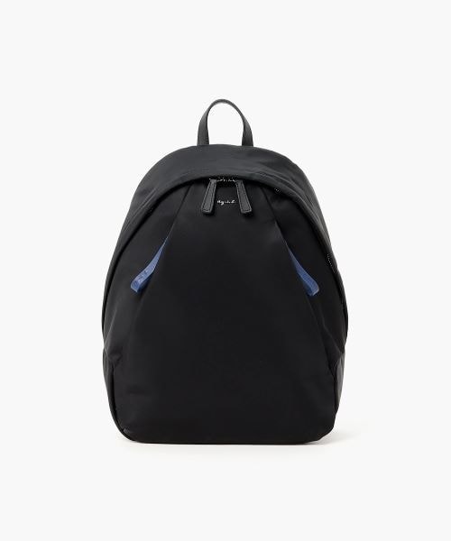 ✨定番品✨ agnes b. アニエスベー リュック ネイビー ロゴ金具 送料無料】【ラッピング無料】アニエスベー agnes b リュック