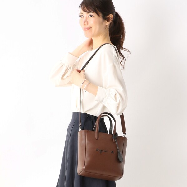 agnes b. アニエスベー PAS26－01 2wayトートバッグ レザー | labiela.com