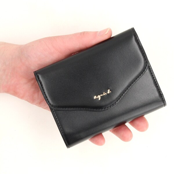 agnis b. ブラック 二つ折り財布 アニエスベー(agnes b.) 二つ折り財布・三つ折り財布 の一覧 | マルイ