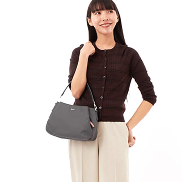 ABS07-01ナイロン 2way スモール ショルダーバッグ "Origami"