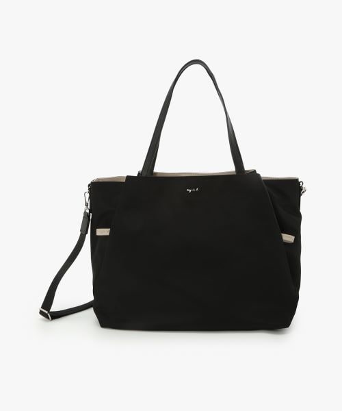 agniés b. マザーズバッグ VOYAGE 黒　アニエスベー agniés b. マザーズバッグ VOYAGE 黒 アニエスベー