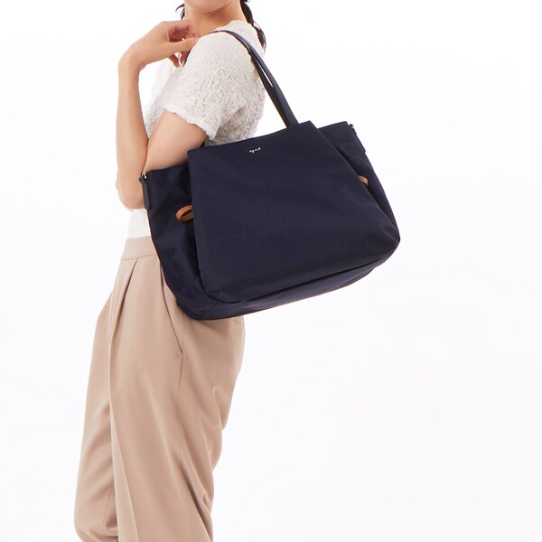 希少♪【国内発★agnes b.】IS30M-01 トートバッグ マザーバッグ 使い勝手抜群♡】リバーシブル マザーズバッグ 完売品 (Agnes b