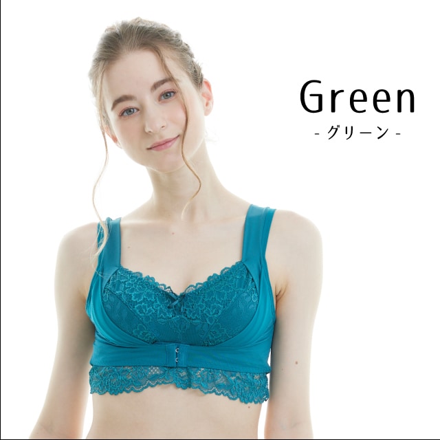 24H使えるナイトブラ」ラフィネレースブラ【ブラ単品
