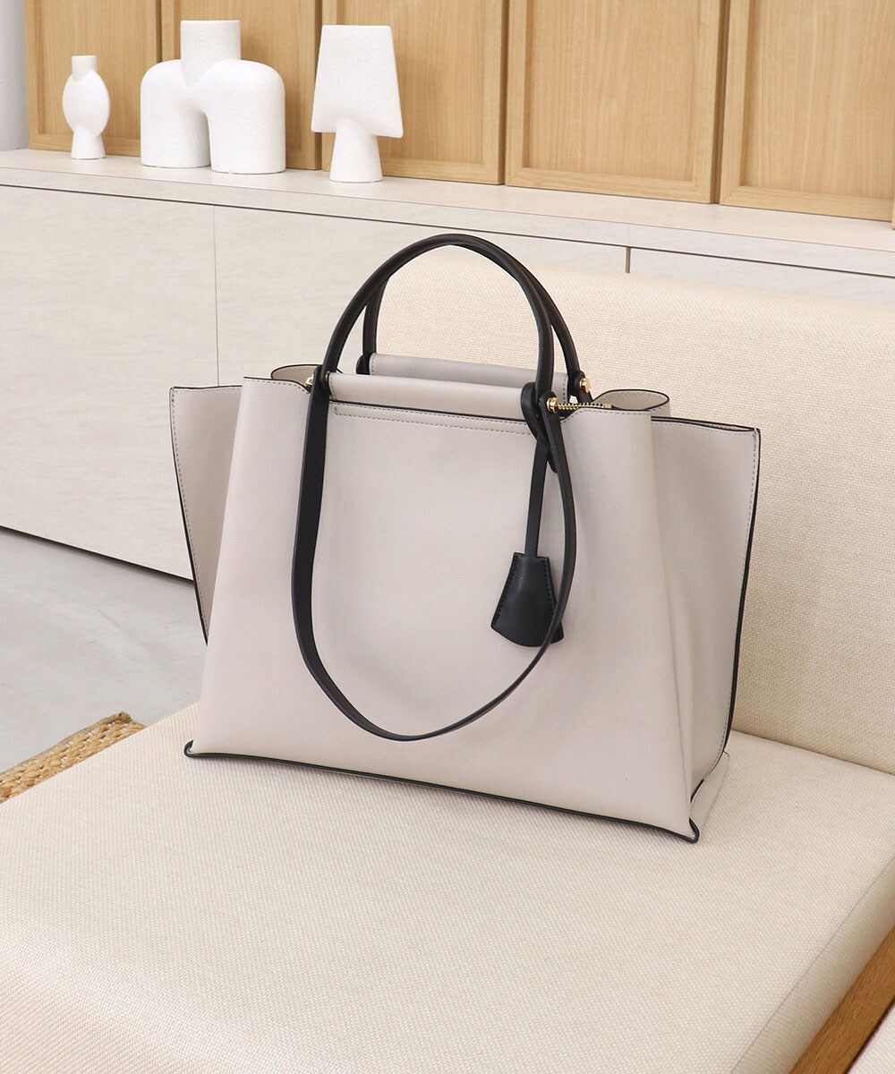 お仕事/シーズンレス/ロングセラー】LILY / 横型A4トートバッグ