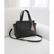 【2way/シーズンレス/ロングセラー】ANNABEL / ダブルフラップ2wayハンドバッグ