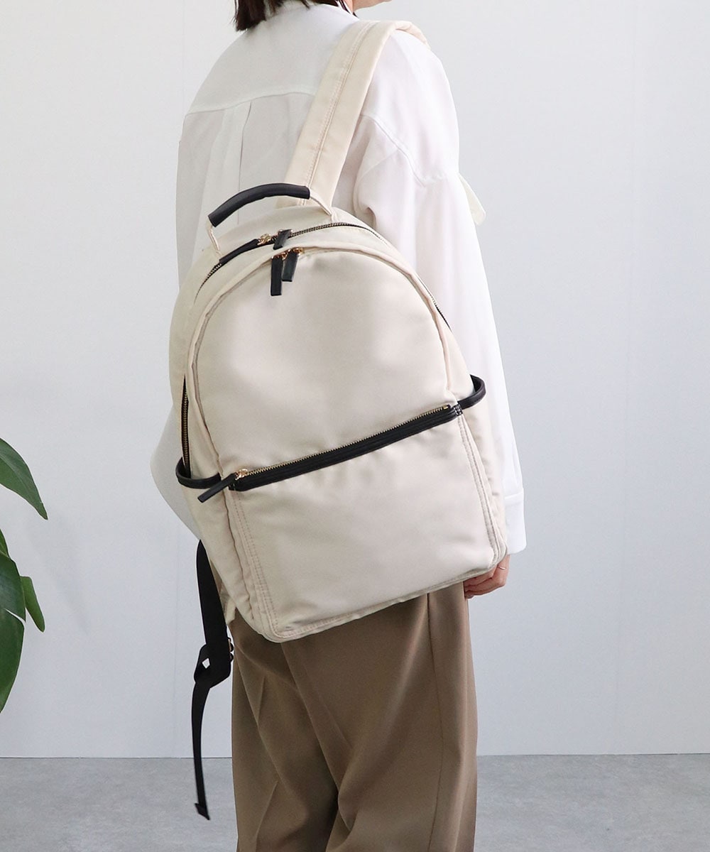 AMOMENTO/アモーメント】SHEER RIPSTOP DRAWSTRING バックパック