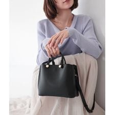 【シーズンレス/コンパクト/2way】CLIVIA / ミニハンドバッグ