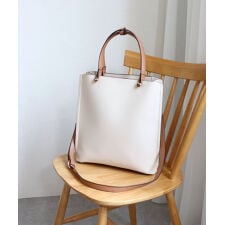 【お仕事/シーズンレス/2way】CLIVIA / 縦型A4トートバッグ