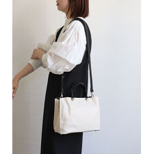 【オケージョン/オールシーズン/2way】CLIVIA / 軽量2wayハンドバッグ
