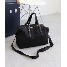 【旅行/大容量/オールシーズン】ベルトハンドルビッグボストンバッグ