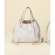 【2way/デイリー/シーズンレス】PEONY / ドロスト2wayトートバッグ