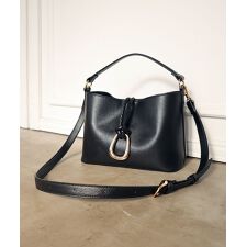 【デイリー/ミディアムサイズ/2way】リングモチーフ2wayショルダーバッグ