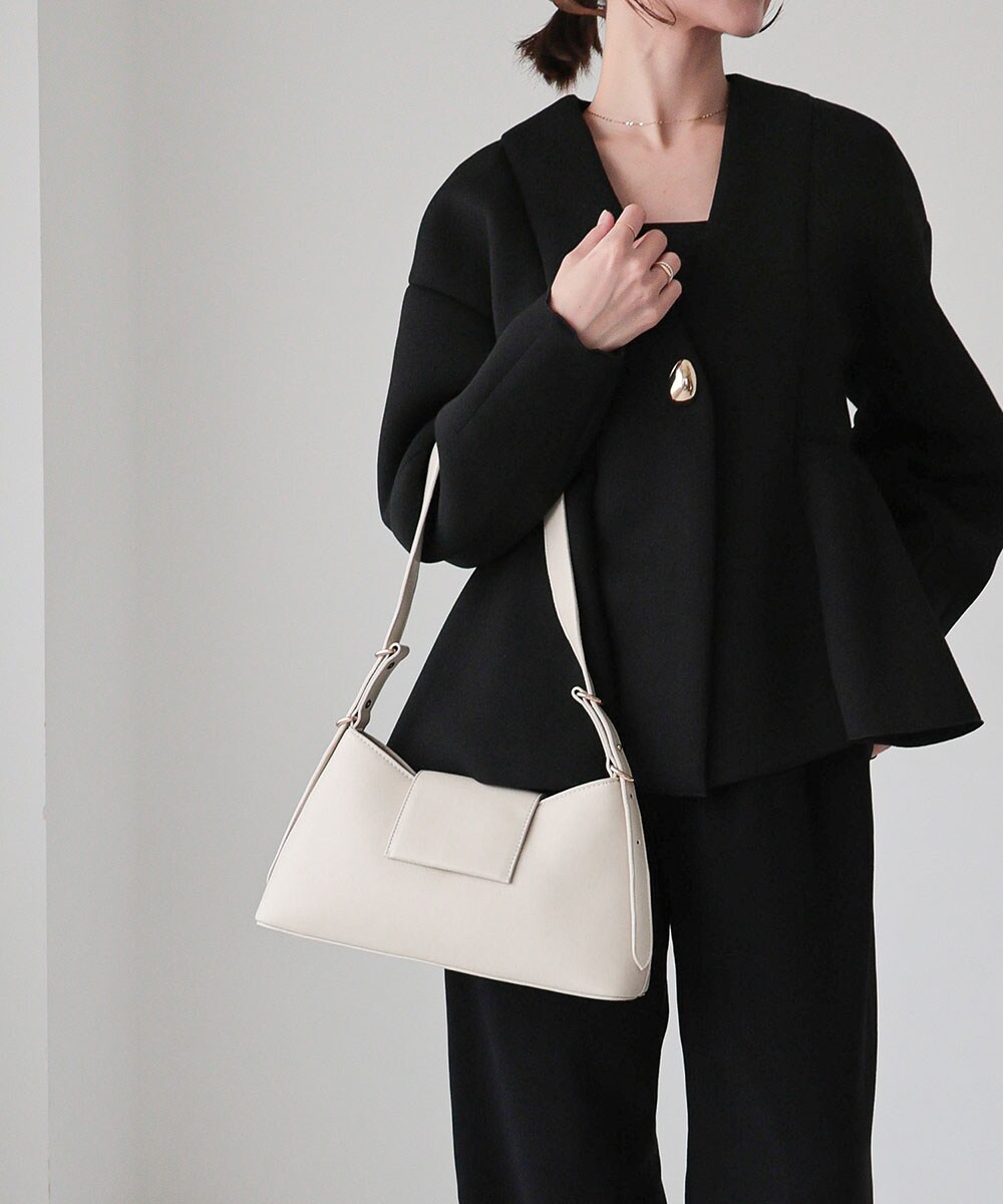 【オールシーズン/デイリー/オケージョン】シンプルショルダーバッグ