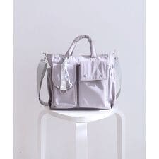 【2way/デイリー/オールシーズン】マルチポケット2wayトートバッグ