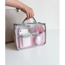 【バッグインバッグ/軽量/スパ】メッシュ バッグインバッグ 中