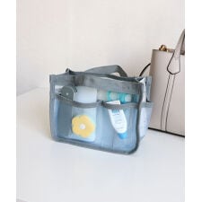 【バッグインバッグ】【軽量】【スパ】メッシュバッグインバッグ小