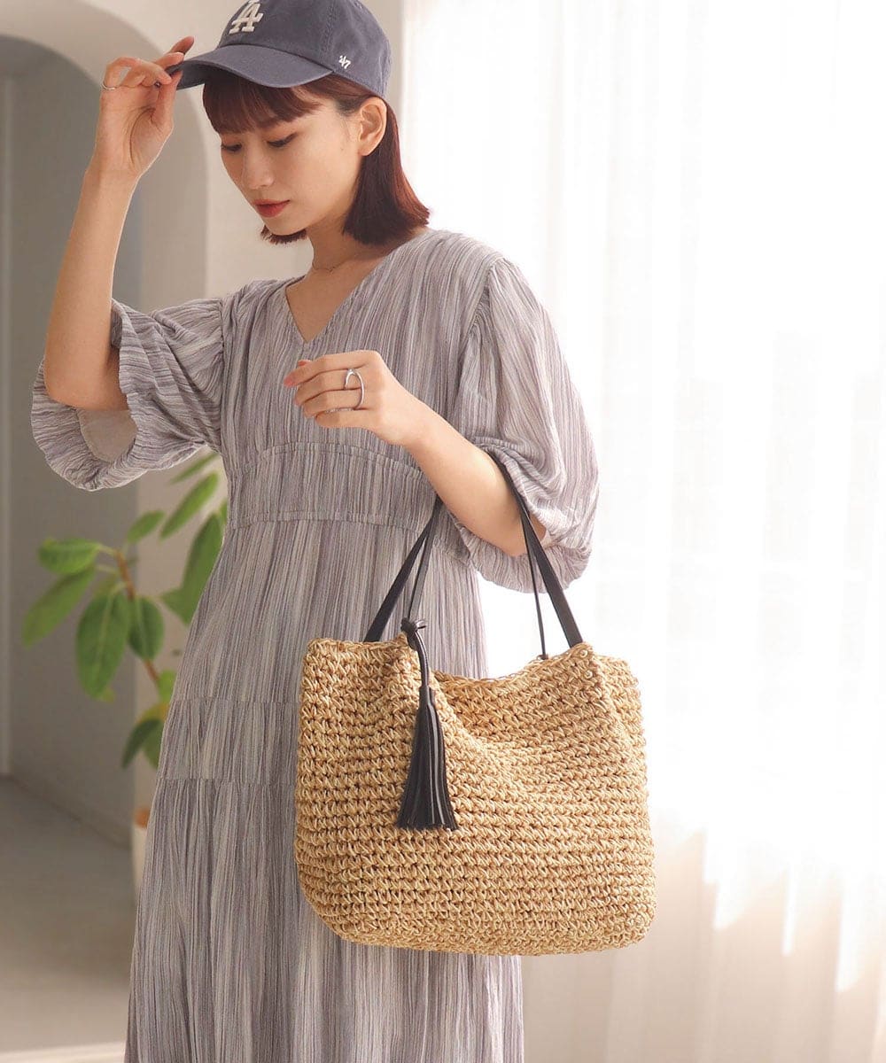 SLOBE IENA Le voyage en panier/バケツカゴバッグ Le voyage en panier/ル ヴォヤージュエンパニエ】 バケツカゴ