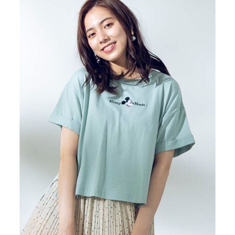 ディズニー別注ワンポイント刺繍tシャツ ウィゴー Wego Mc19sm07 L1856 ファッション通販 マルイウェブチャネル