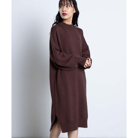 ハイネックニットワンピース ウィゴー Wego Wewn10 L5030 ファッション通販 マルイウェブチャネル
