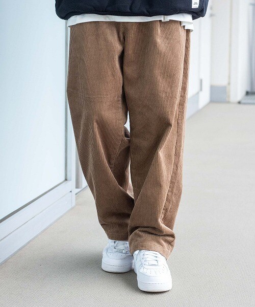 セットアップ対応】コーデュロイワイドパンツ | マルイウェブ