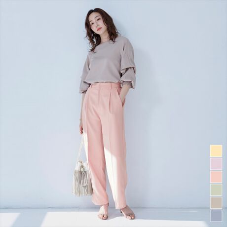 ｶﾗｰﾜｲﾄﾞﾊﾟﾝﾂ ユアーズ Ur S ファッション通販 マルイウェブチャネル Cb001 518 76 01