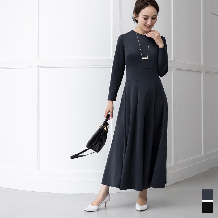 ユアーズ（ur’s）/【星玲奈さんコラボアイテム】ボンディングフィットアンドフレアワンピース 星玲奈さんコラボアイテム】ﾎﾞﾝﾃﾞｨﾝｸﾞﾌｨｯﾄｱﾝﾄﾞﾌﾚｱﾜﾝﾋﾟｰｽ | ユアーズ