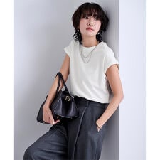 汗染み防止ダブルカフスTシャツ