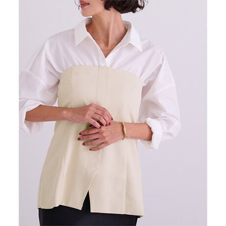 DETAILO\̃Xgbvtłǂy߂fUCłBtFCN̑OdlɂȂĂAOg₵ȂȂ悤dグ܂BEGXgVFCvĂ̂ŃX^CAbv܂BFABRICVɂȂɂ򊴂̂鐶ngpCOORDINATEfނ̃{gi BEXN1951jƍ킹ĒƃZbgAbvŒp\łBYɂAZbgAbv̒ĂĒĂ܂iƐFꍇ܂B\߂B`R[̂݁AǉYŐFĂ܂B[^:BEXN1934]